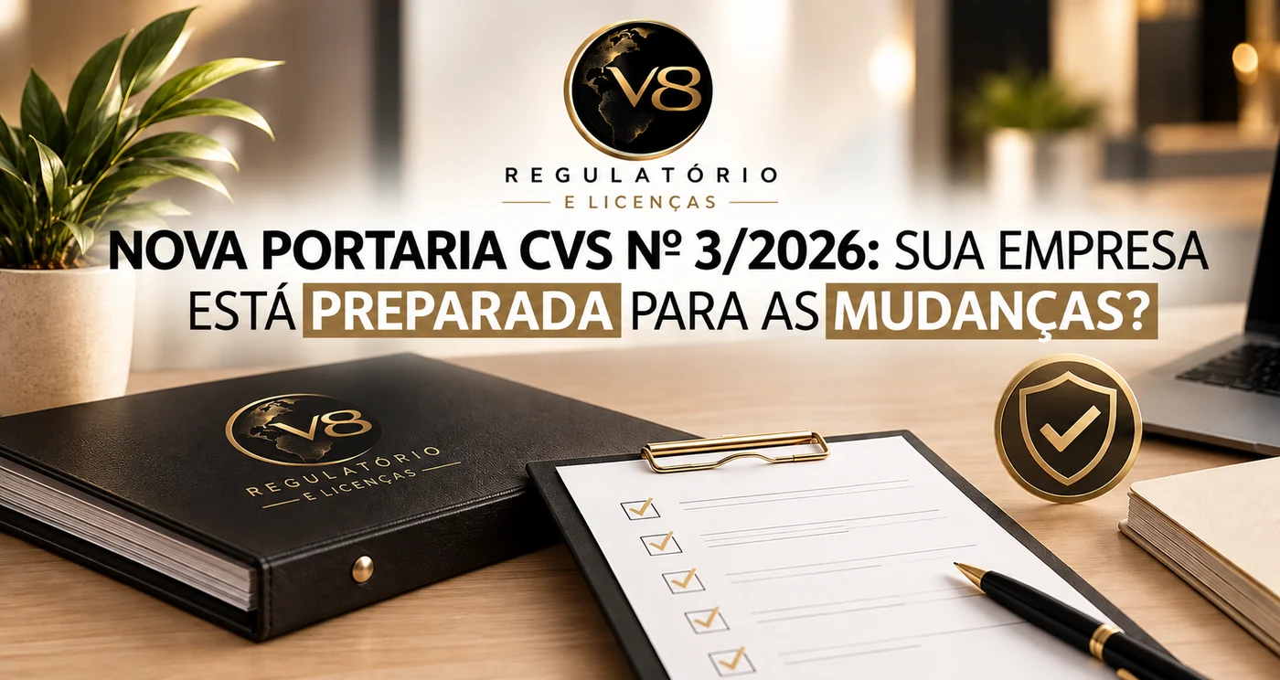 Nova Portaria CVS nº 3 de 2026 e adequação sanitária