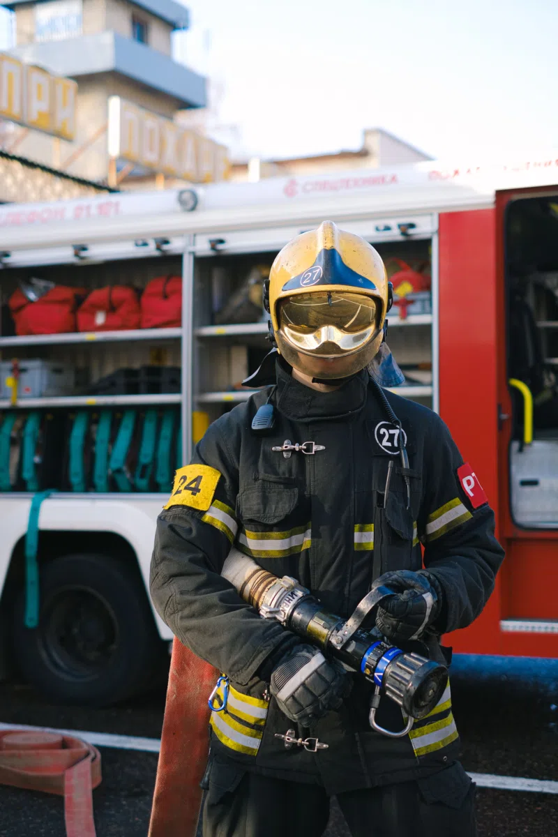 Vistoria do corpo de bombeiros em Mairiporã