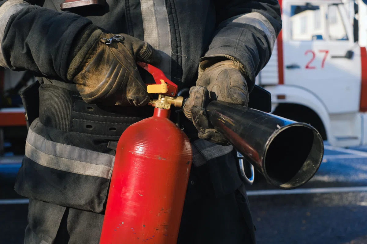 Vistoria do corpo de bombeiros em Osasco
